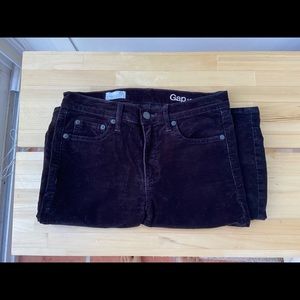 GAP Black Corduroy 1969 Jeans